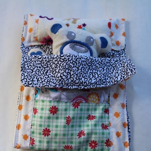 Handcrafted Teddy Bear in Sleeping Bag: Cozy Plush Snuggle Buddy