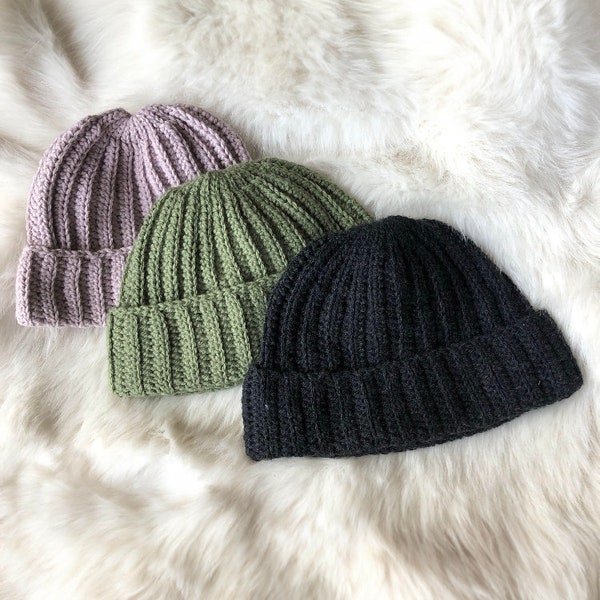 Crochet Toboggan Hat