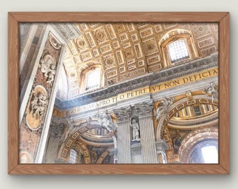 The Halls of St. Peter's Basilica - Digital Download