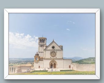 St. Francis Basilica in Assisi, Italy - Digital Download