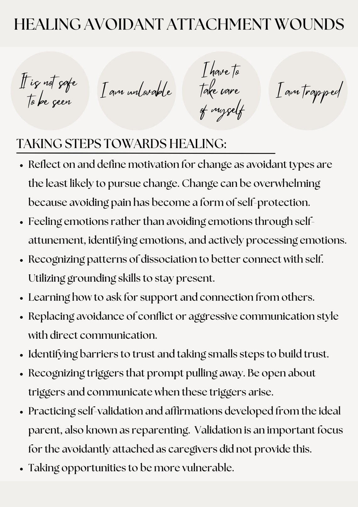 Attachment Wounds Healing: From Survival Strategies to Secure ...