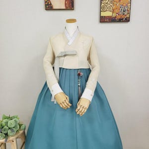 Customize (XS-2XL) Korea Hanbok Dress