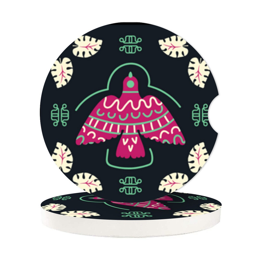 Cork Car Coaster, Cup Holder Coaster, Car Accessory, Gift for Him