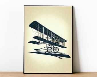 The Wright Brothers - Pioneers of Aviation. Instant Download for Inspired Decor