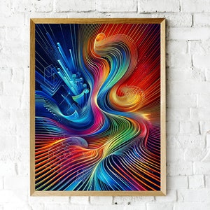 Olas - Arte inspirado en olas. Descarga de arte digital.