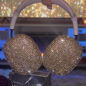 Capa para AirPods Max com Strass e Vidro Starlight