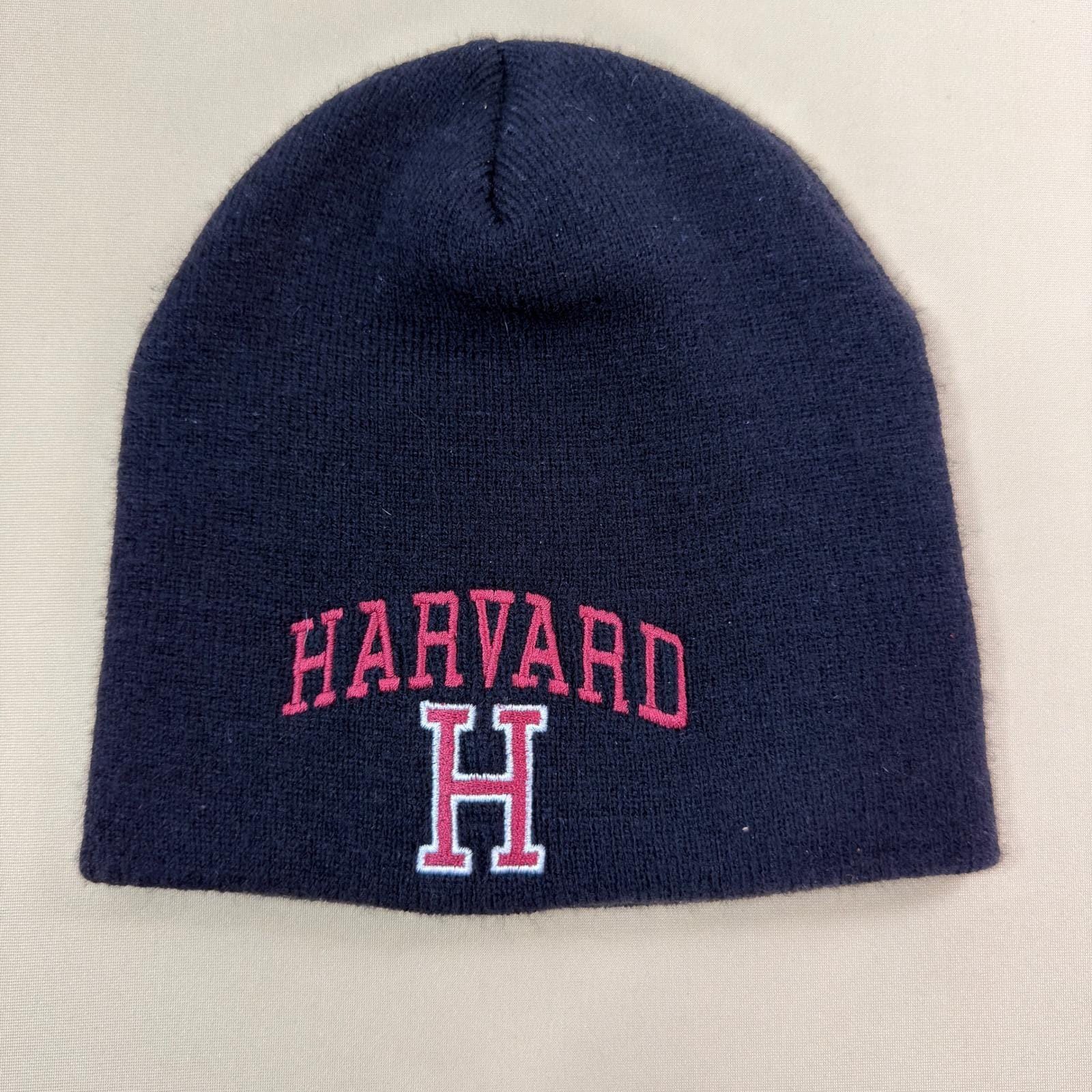 Harvard ski hat. NWOT New Era Authentic NCAA Collage Team Harvard Crimson Cuffed  main image 3