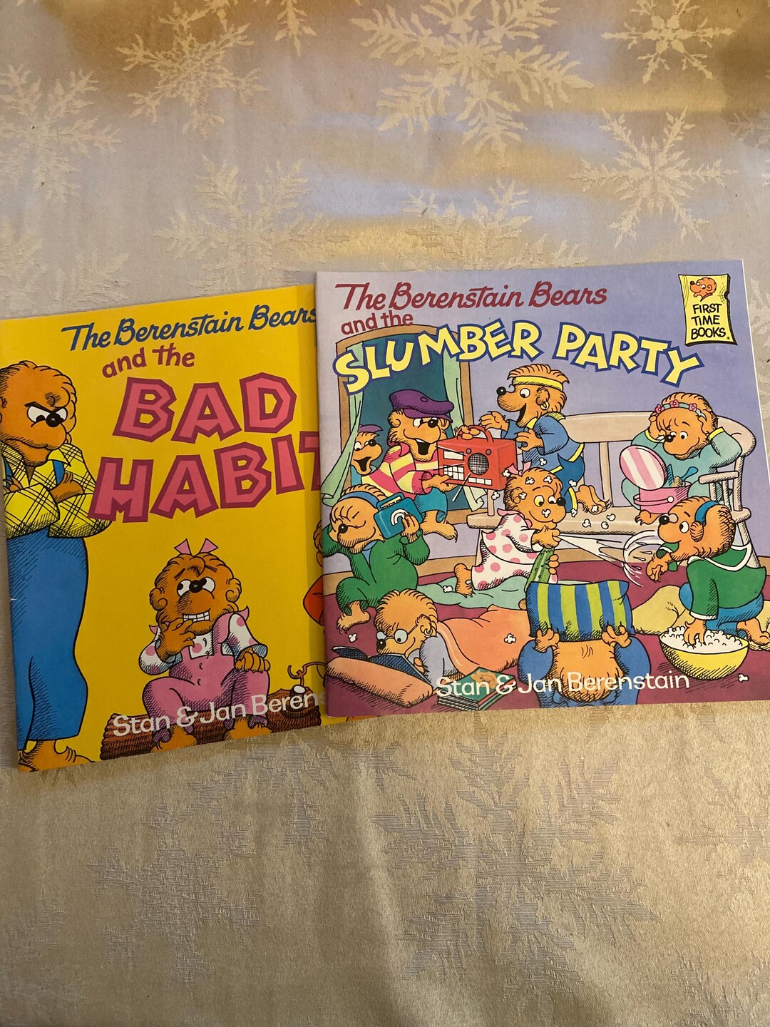 The Berenstain Bears Slumber Party Bad Habit Stan & Jan Berenstain - Etsy