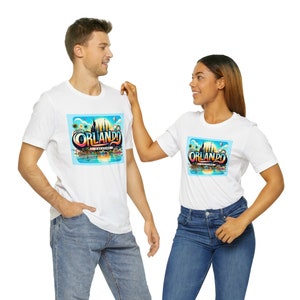 Orlando Vacation Unisex Jersey Short Sleeve Tee