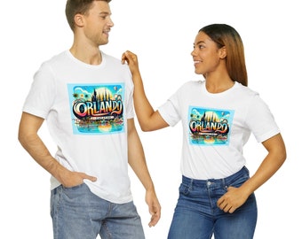 Orlando Vacation Unisex Jersey Short Sleeve Tee