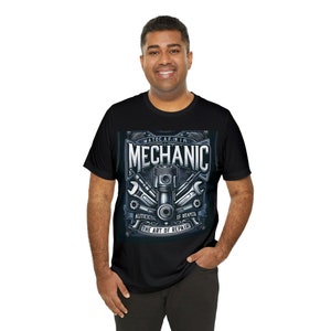 Mechanic Unisex Jersey Short Sleeve Tee
