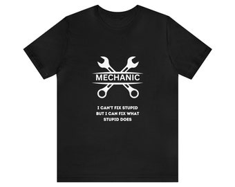 Mechanic Unisex Jersey Short Sleeve Tee