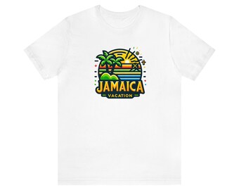 Koszulka z krótkim rękawem Jamaica Vacation Unisex
