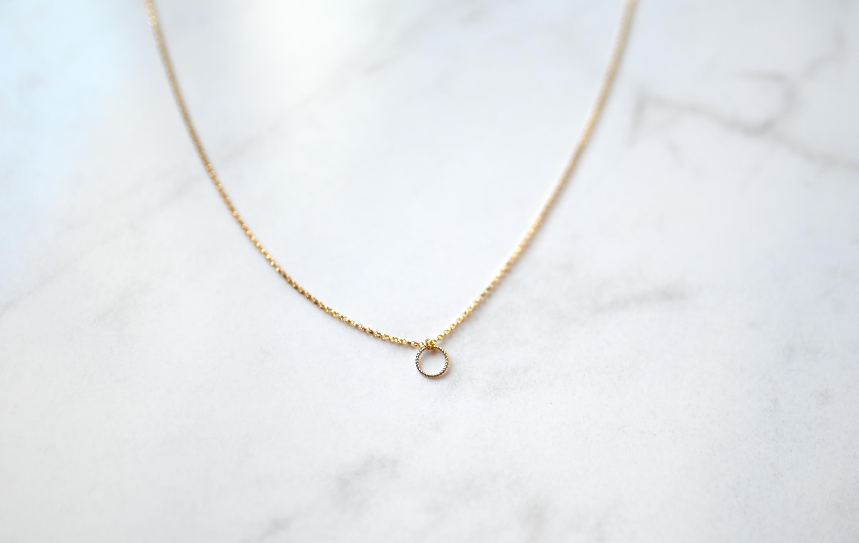18K Elsie Twisted Necklace