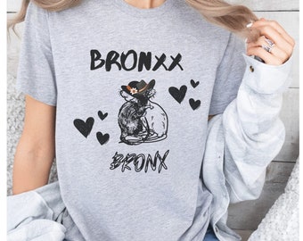 zNew York Borough Rat T-SHIRT,  BRONX Love T-Shirt , New York couples or friends RAT Tee-Shirt, Valentines t-shirt, Gift for rat lovers
