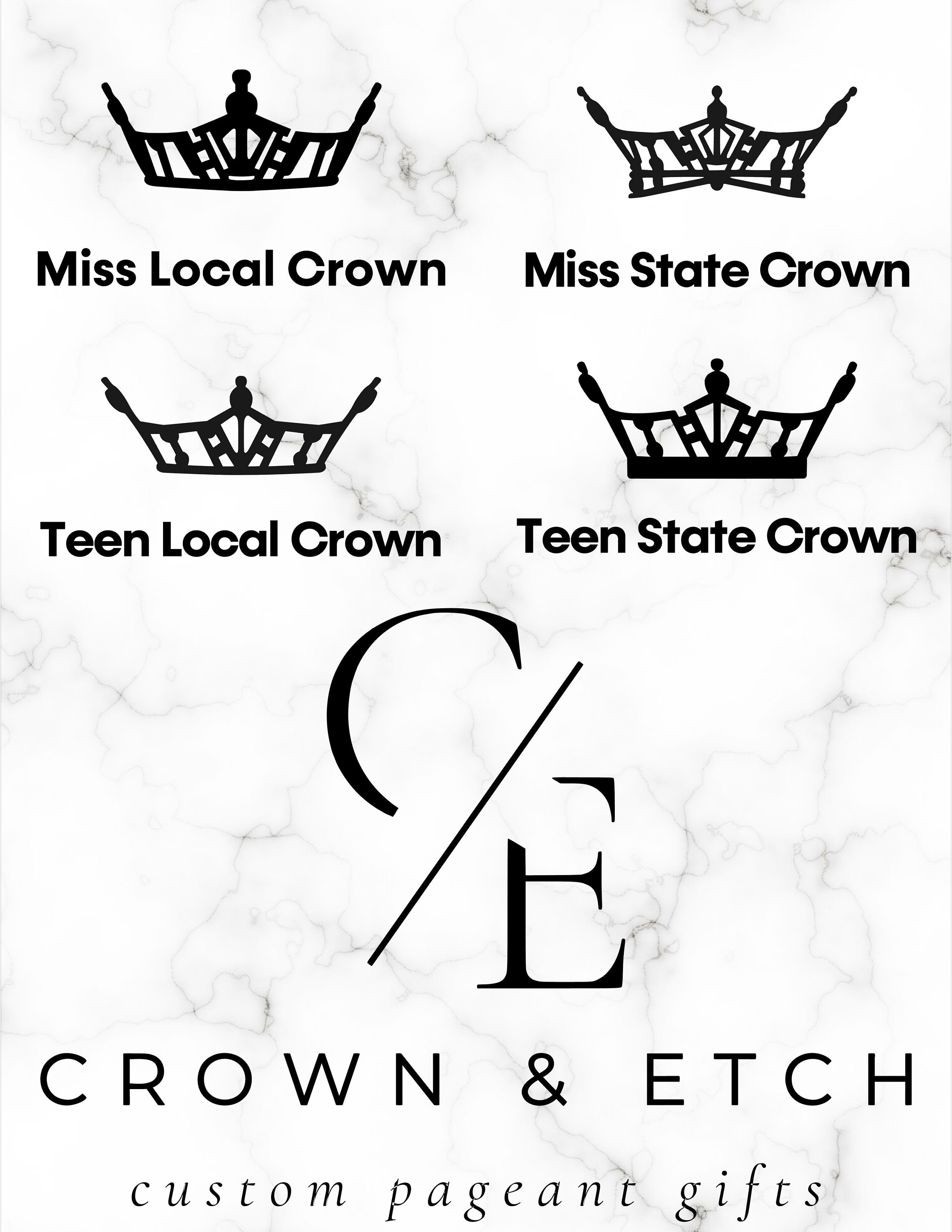 Miss America Local Franchise Keychain | Luggage Acrylic Name Tag ...