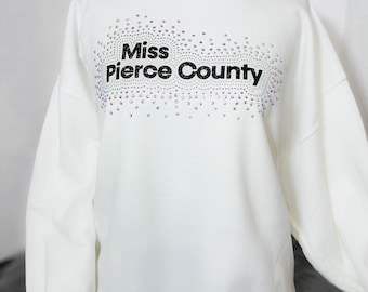 Miss America Title Sweatshirt | MAO Sweatshirt | Titleholder Sweatshirt | Local Miss America Opportunity Sweatshirt