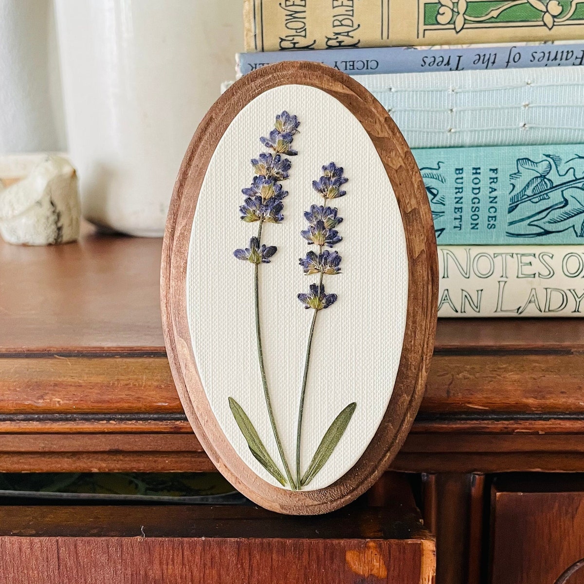 Small Lavender Canvas Wall Painting