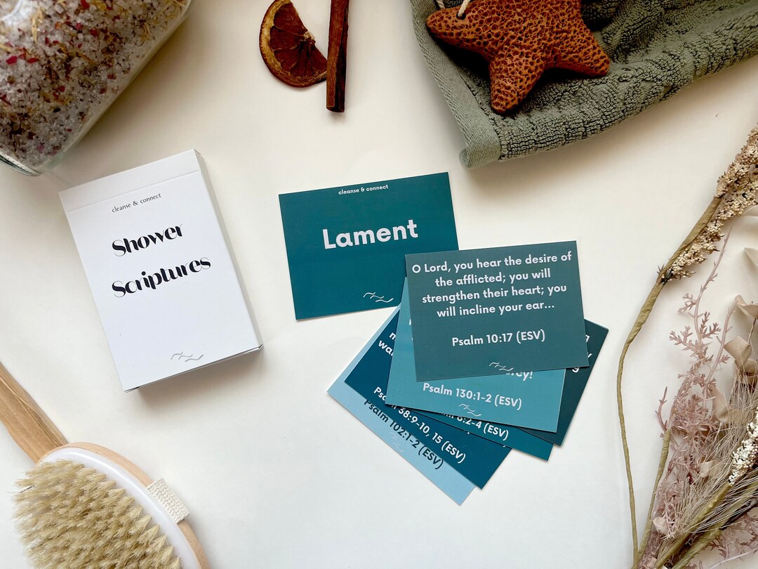 Shower Scriptures: Lament - Etsy
