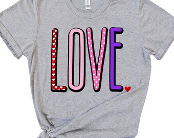 LOVE Valentines Digital PNG Download File