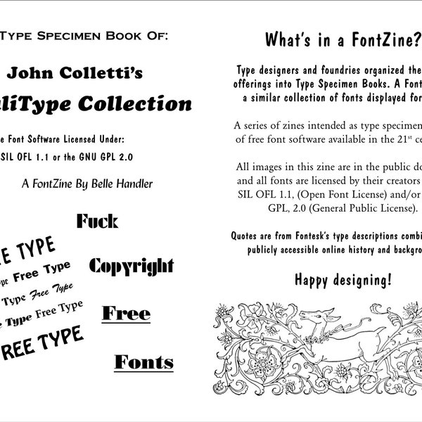 Free Font Software From John Colletti's QualiType Collection