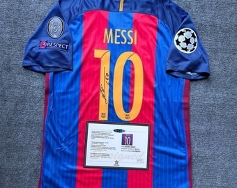 Maillot Barcelona signé Messi