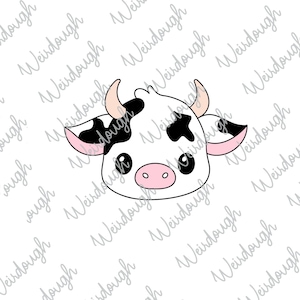 Cortador de galletas de vaca 2: Archivo STL - Descarga instantánea