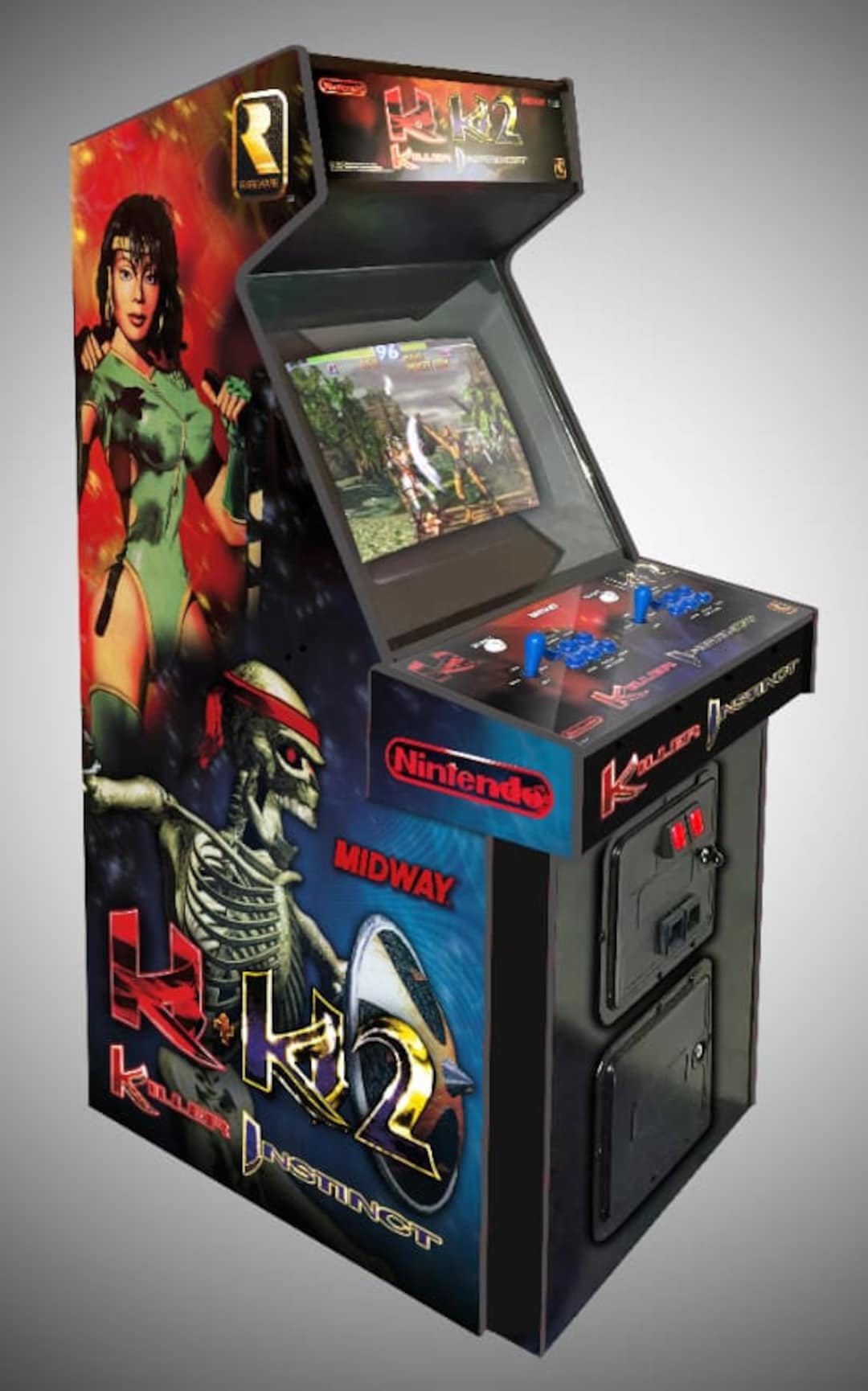Killer Instinct 1&2 Arcade Machine - Etsy Killer Instinct 1&2 Arcade Machine - Etsy