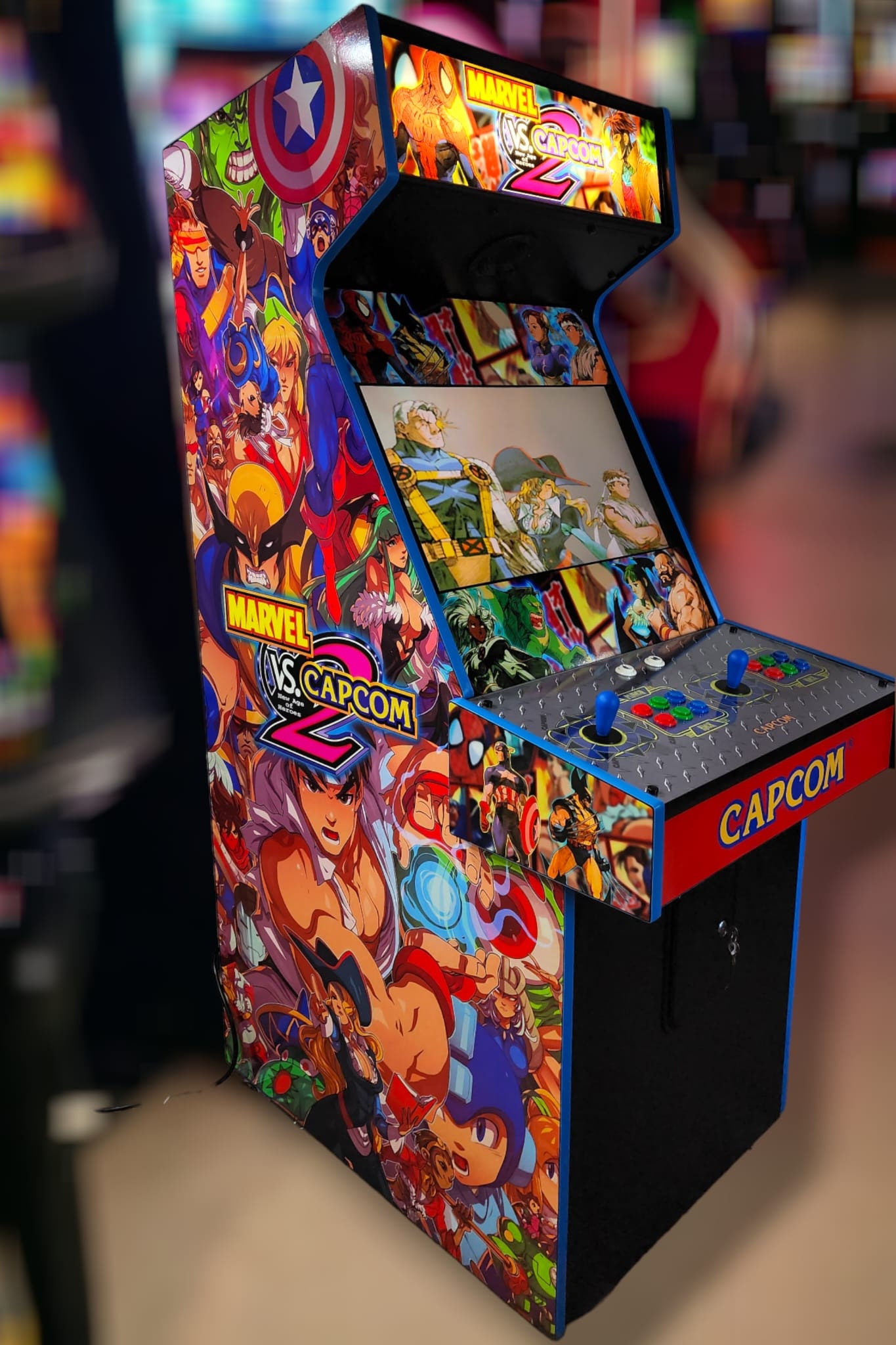 Marvel Vs Capcom 2 Arcade Machine - Etsy Marvel Vs Capcom 2 Arcade Machine - Etsy