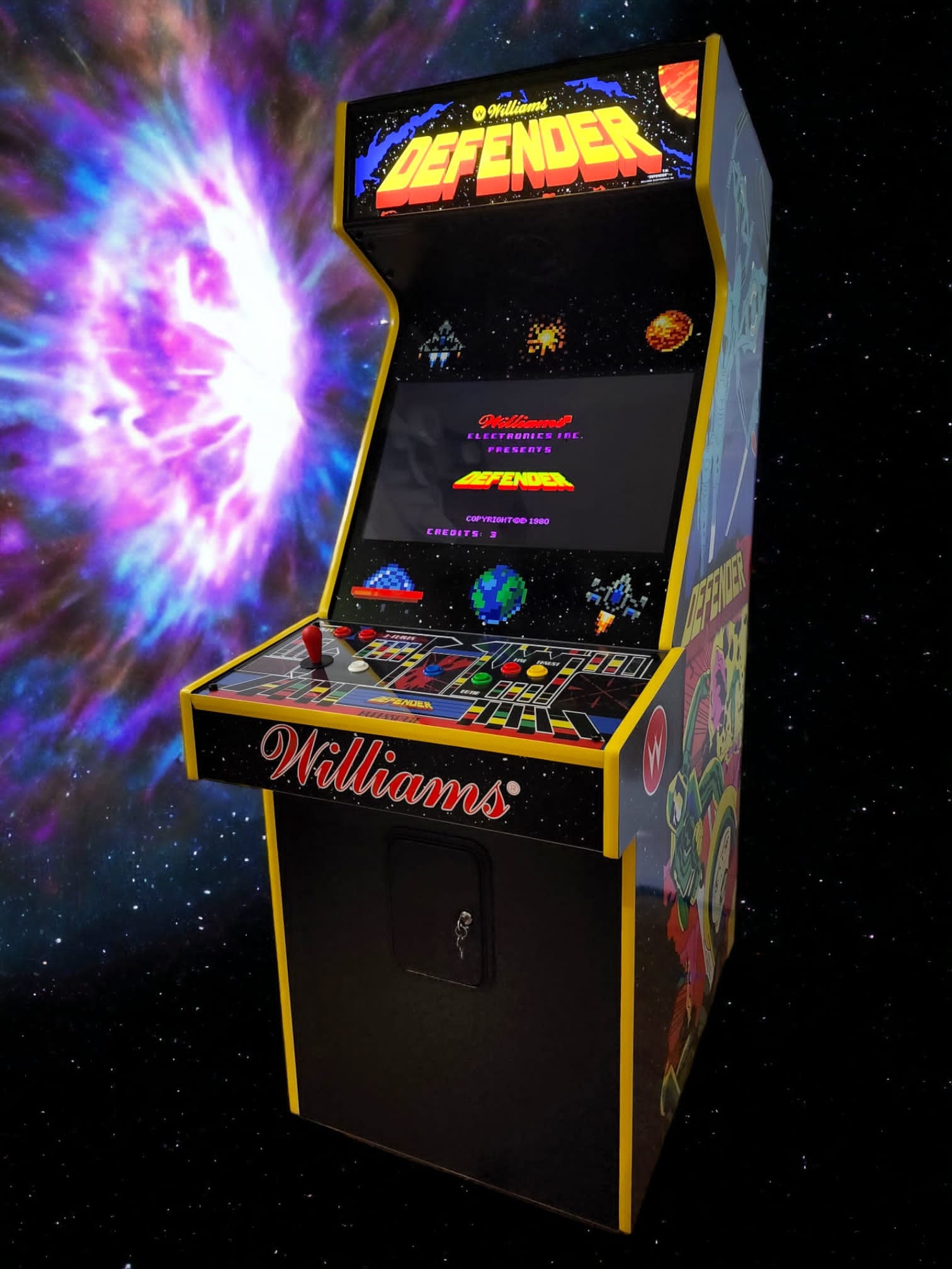 Defender Arcade Machine Etsy Canada
