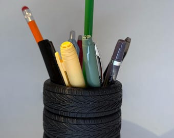 3D Printed Tire Stack Pencil Holder