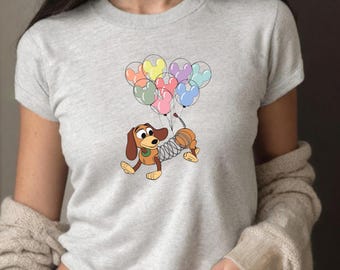 Slinky Dog Baby Tee, Toy Story Baby Tee, Disney Baby Tee, Toy Story Friends
