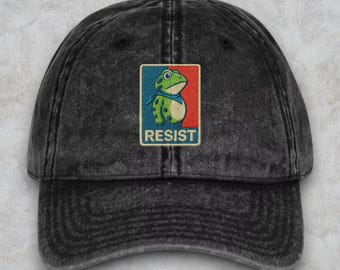 Portland Frog Protest Broderad Keps, Anti-Is Broderad Keps