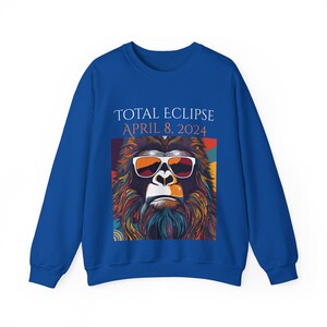 Total Eclipse Crewneck Sudadera Bigfoot Eclipse Watcher regalo