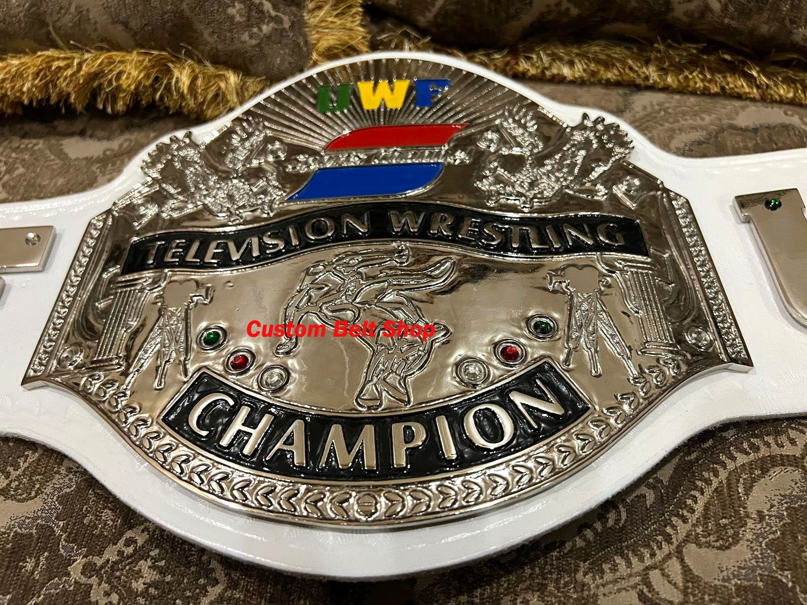 UWF Television Wrestling Federation Championship Belt 4mm