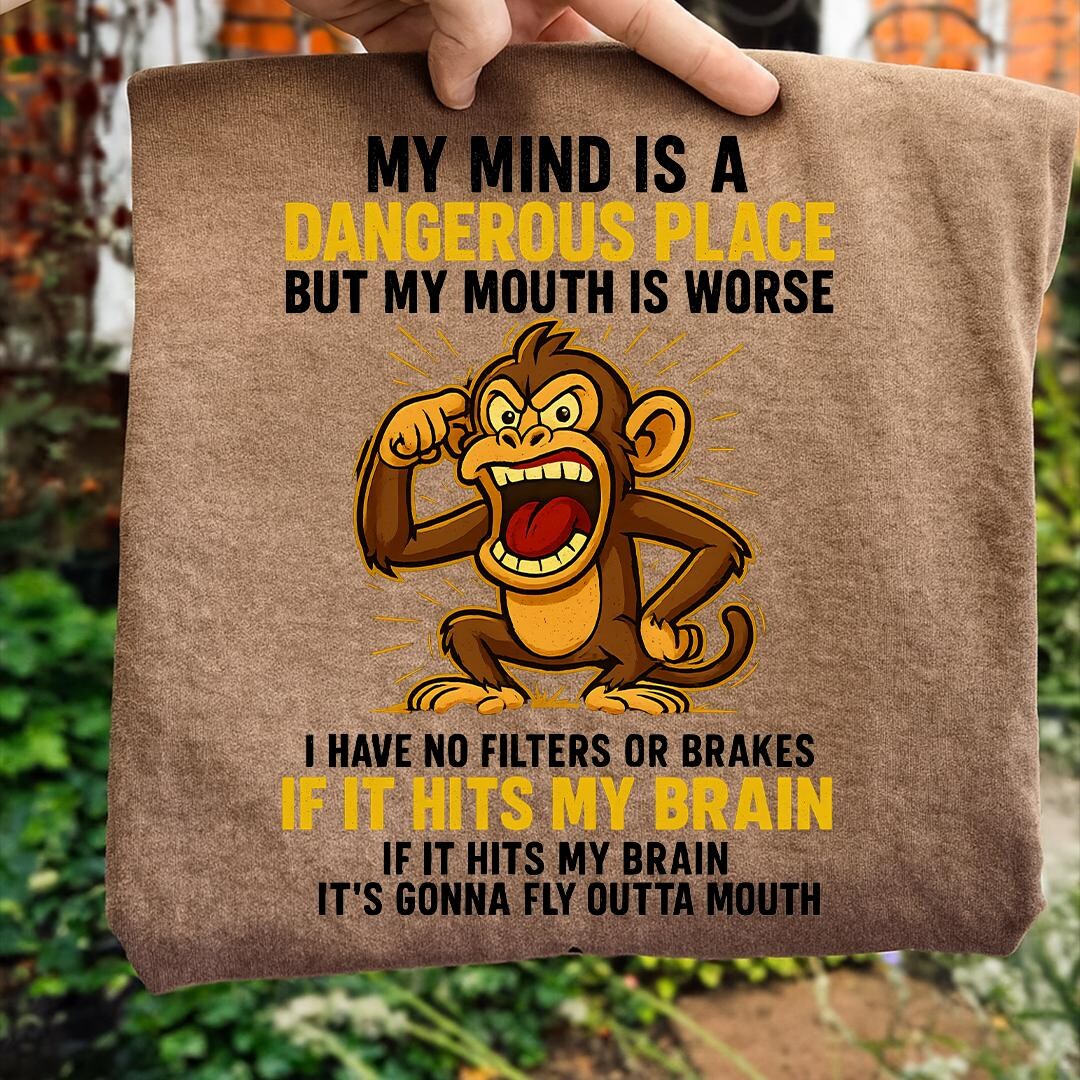 Funny Monkey Sarcastic Quote PNG: Humor Lover Digital Download - Etsy