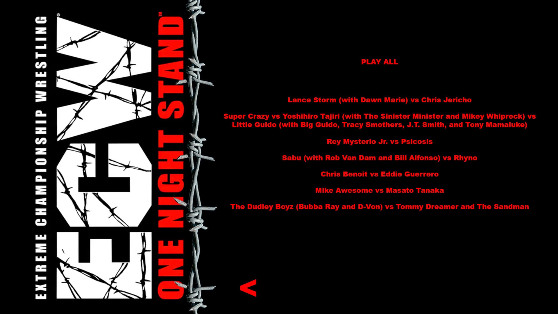 ECW One Night Stand 2005 Blu Ray contains Live Unedited Broadcast Plus DVD Edition no Case Etsy