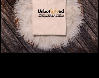 UnbotHERed-T-shirt voor vrouwen die zichzelf opnieuw uitvinden