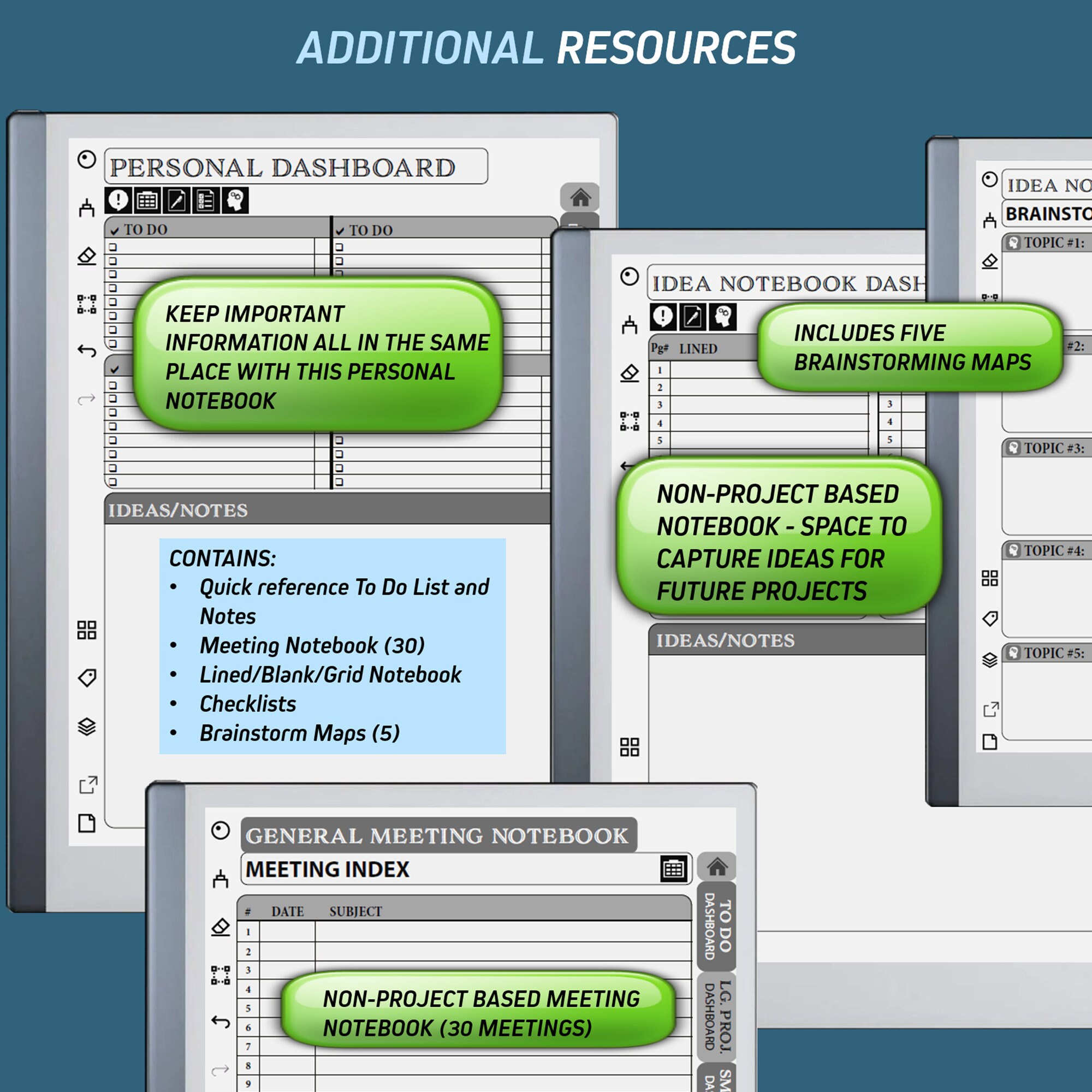 Ultimate Project Planner for Project Managers - Etsy