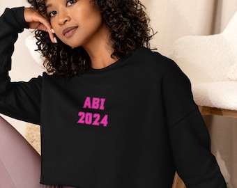 Crop-Pullover "ABI 2024"