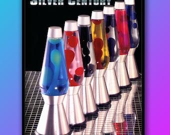Silver Century Lava Lamp Poster
