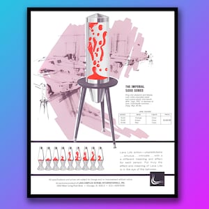 Imperial Lava Lamp Poster