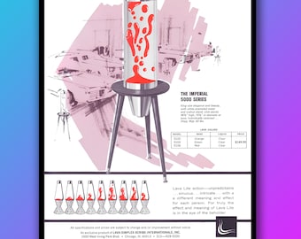 Imperial Lava Lamp Poster