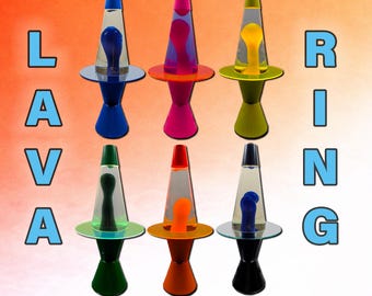 Lava Ring - Acrylic Ring Accessory for Lava Lamps