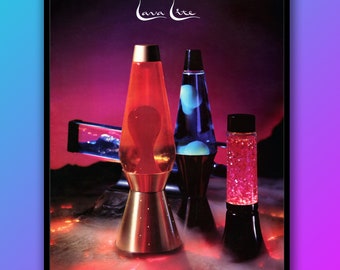 Lava Lite Catalog Cover Poster