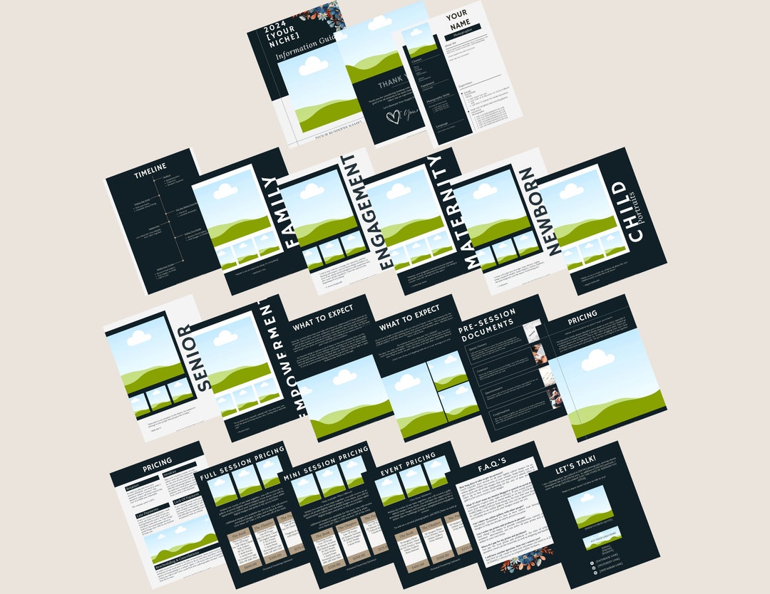 2024 Photography Information Guide Canva Template Etsy 2024 Photography Information Guide Canva Template Etsy