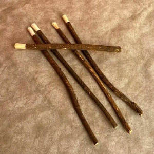 3 Pack Olive Miswak Organic Toothbrush for Dental Care, Healthier Teeth and Whiter Teeth