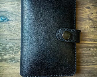 Handcrafted Italian Full Grain Leather Zippered Wallet, Slim Men's Wallet, Anniversary Gift for Him, Groomsman Gift, Personalized Wallet