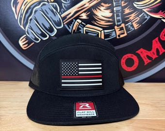 Kentucky Thin Red Line Hat Firefighter Hat - Bad Ass With A Good Ass