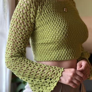 Pistachio Top | Crochet Pattern PDF + Step-by-Step Video Tutorials image 10